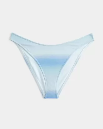 Shimmer High-Leg Cheeky Bikini Bottom