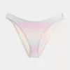 Shimmer High-Leg Cheeky Bikini Bottom