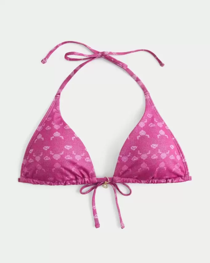 Shimmer Multi-Way Triangle Bikini Top