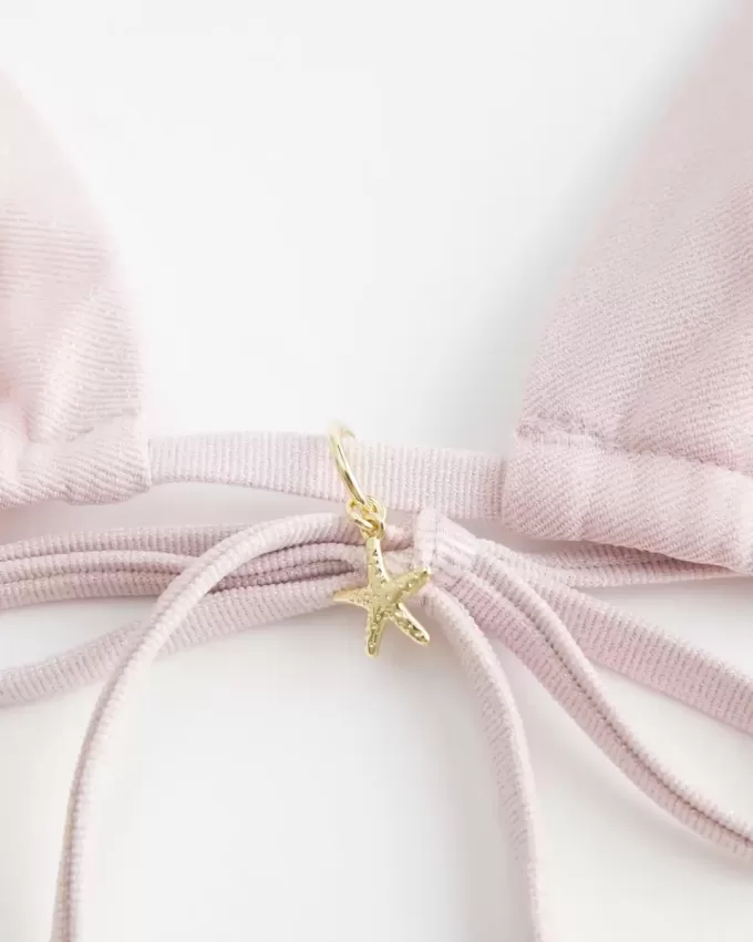 Shimmer Multi-Way Triangle Bikini Top