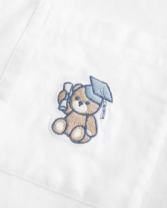 Short-Sleeve Grad Bear Sleep Shirt