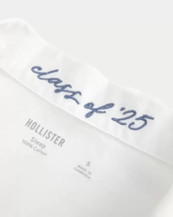 Short-Sleeve Grad Bear Sleep Shirt