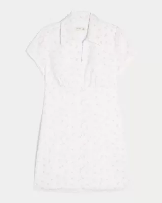 Short-Sleeve Shirt Dress