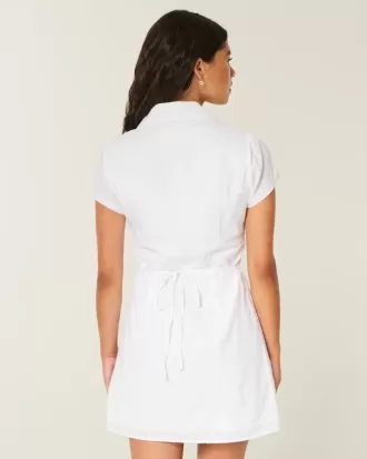 Short-Sleeve Shirt Dress