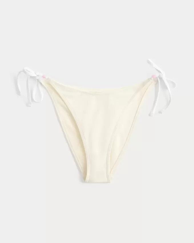 Side Tie Cheeky Bikini Bottom