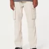 Slim Straight Cargo Pants