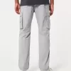 Slim Straight Cargo Pants