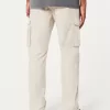 Slim Straight Cargo Pants