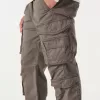 Slim Straight Cargo Pants