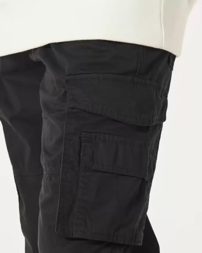 Slim Straight Cargo Pants
