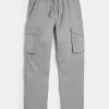 Slim Straight Cargo Pants