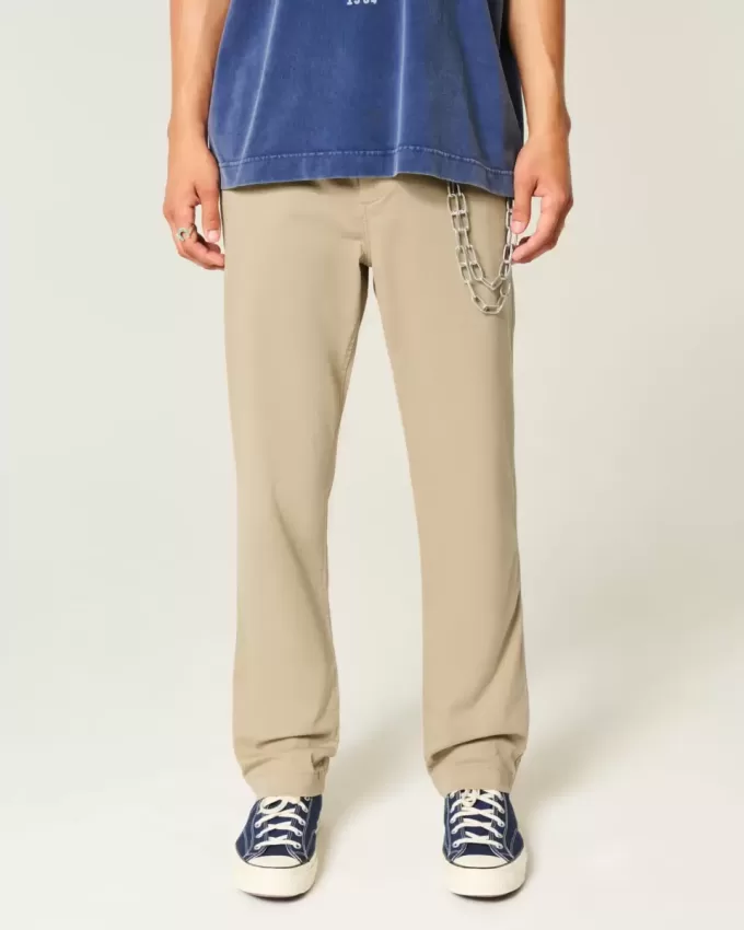 Slim Straight Chino Pants