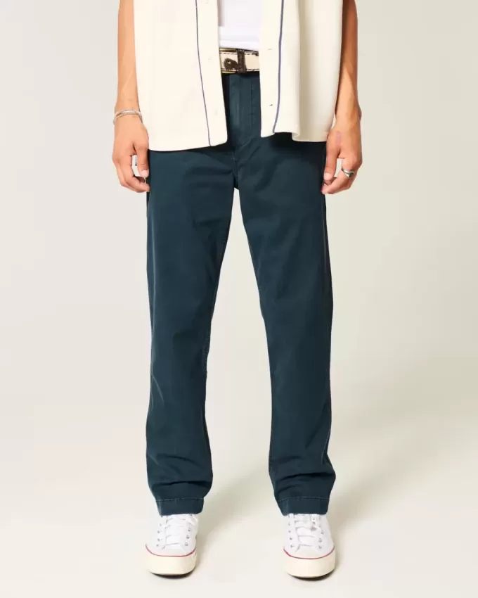 Slim Straight Chino Pants