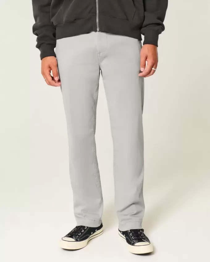 Slim Straight Chino Pants