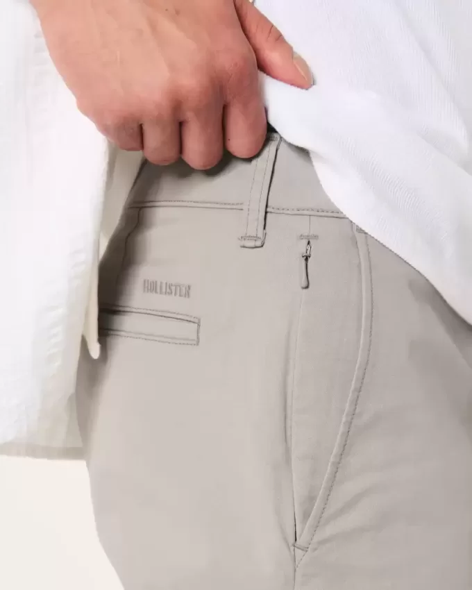 Slim Straight Chino Pants