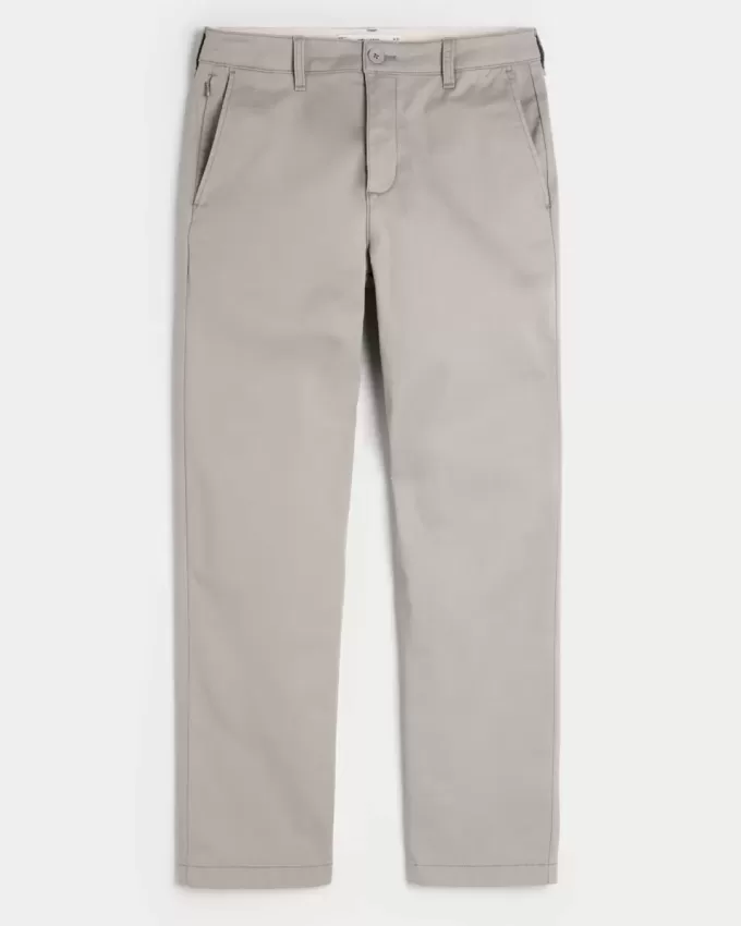 Slim Straight Chino Pants