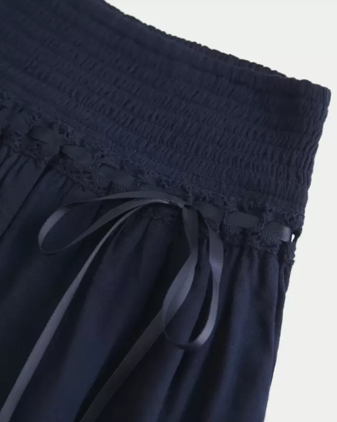 Smocked Tiered Mini Skort