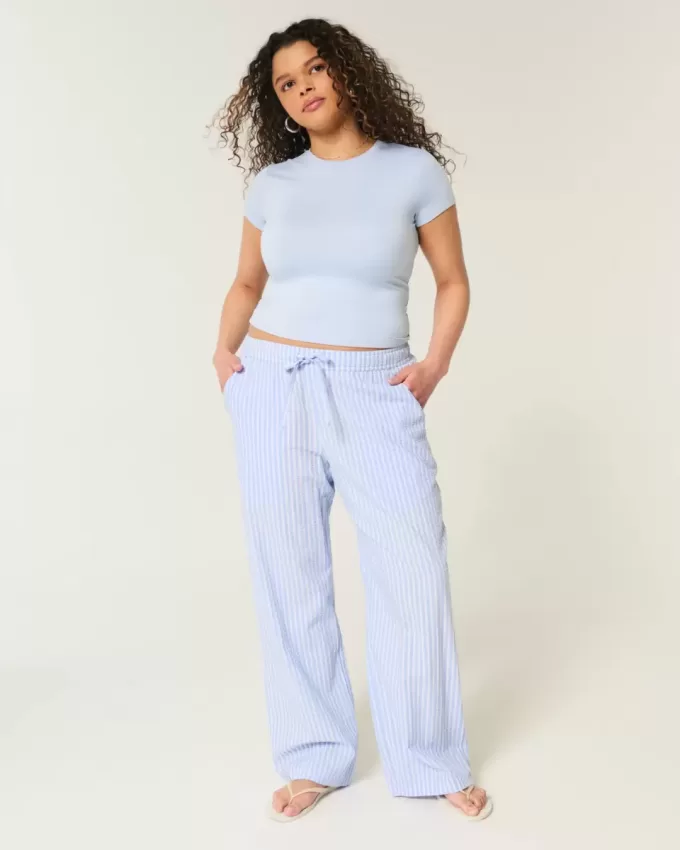 Soft Stretch Seamless Fabric Crew Baby Tee