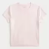 Soft Stretch Seamless Fabric Crew Baby Tee