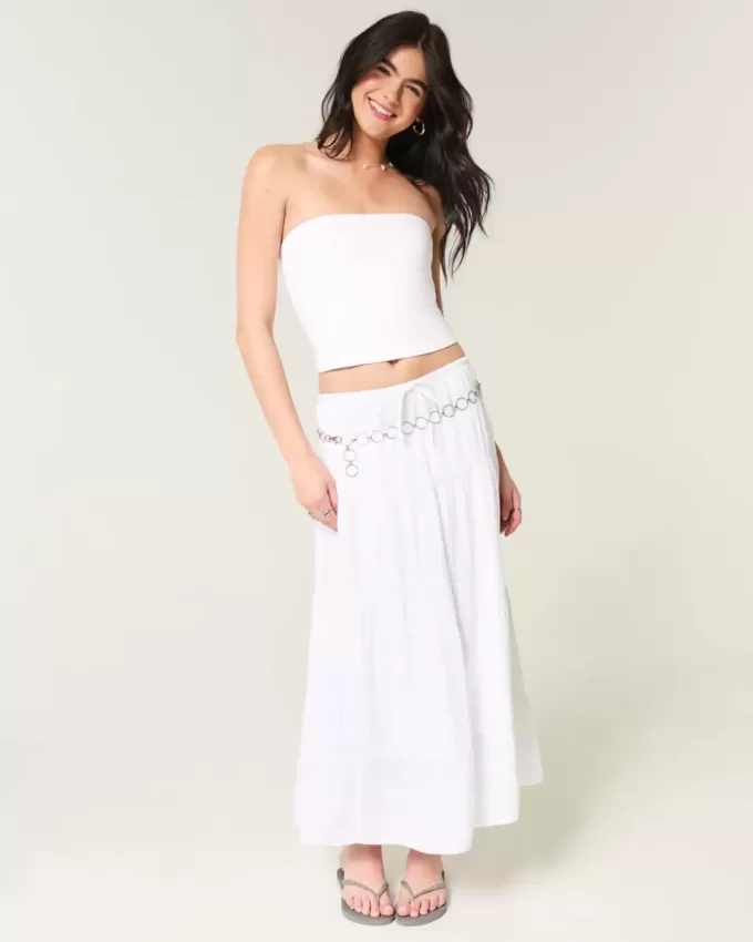 Soft Stretch Seamless Fabric Tube Top