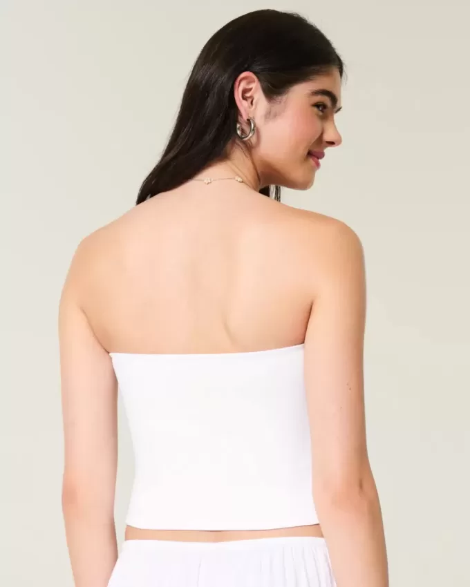 Soft Stretch Seamless Fabric Tube Top