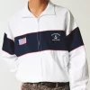 Southampton NY Graphic Zip-Up Jacket