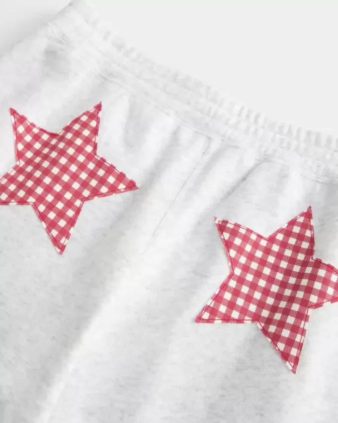 Star Graphic Baggy Sweatpants