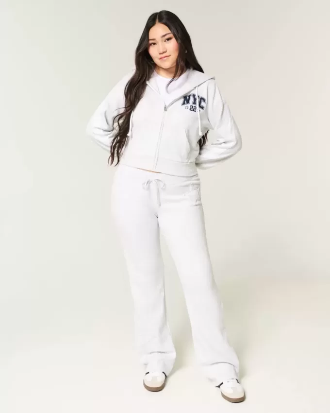 Star Graphic Bootcut Sweatpants