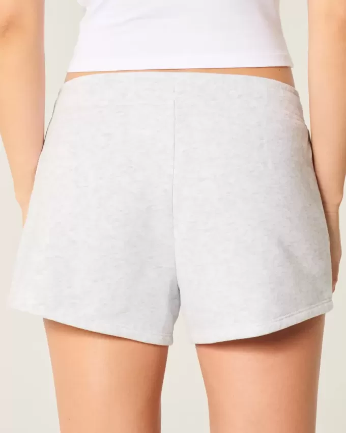 Star Graphic Fleece Mini Shorts