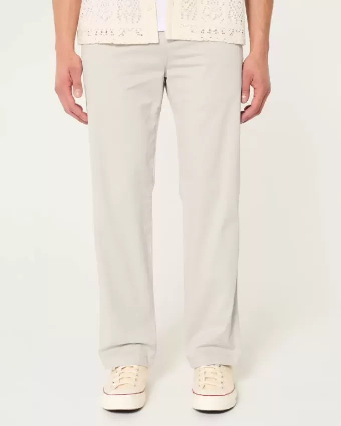 Straight Chino Pants