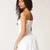Strapless Bubble Mini Dress