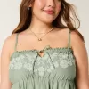 Strapless Embroidered Babydoll Dress