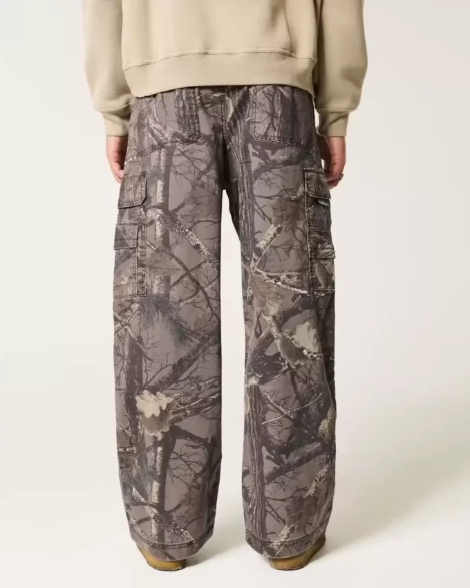 Super Baggy Camo Cargo Pants