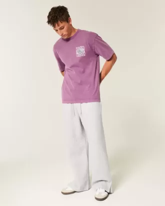 Super Baggy Y2K Split Hem Sweatpants