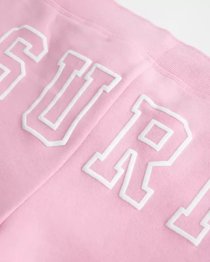 Surf Graphic Fleece Shortie Shorts