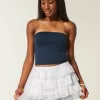 Tiered Chiffon Mini Skort