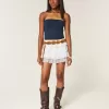 Tiered Chiffon Mini Skort