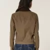 Twill Zip-Up Jacket