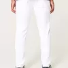 White Athletic Skinny Jeans