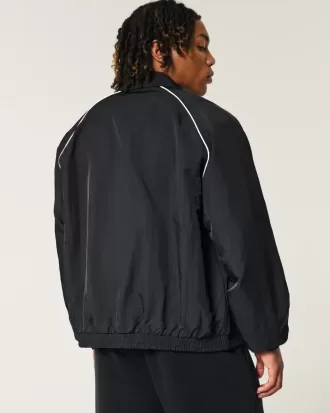 Zip-Up Windbreaker Jacket